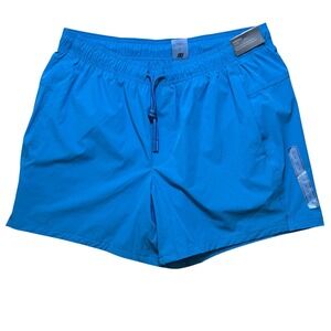 VRST Everyday Shorts‎ Elastic Waist Relaxed Fit 5" Inseam Blue Men's Size Large